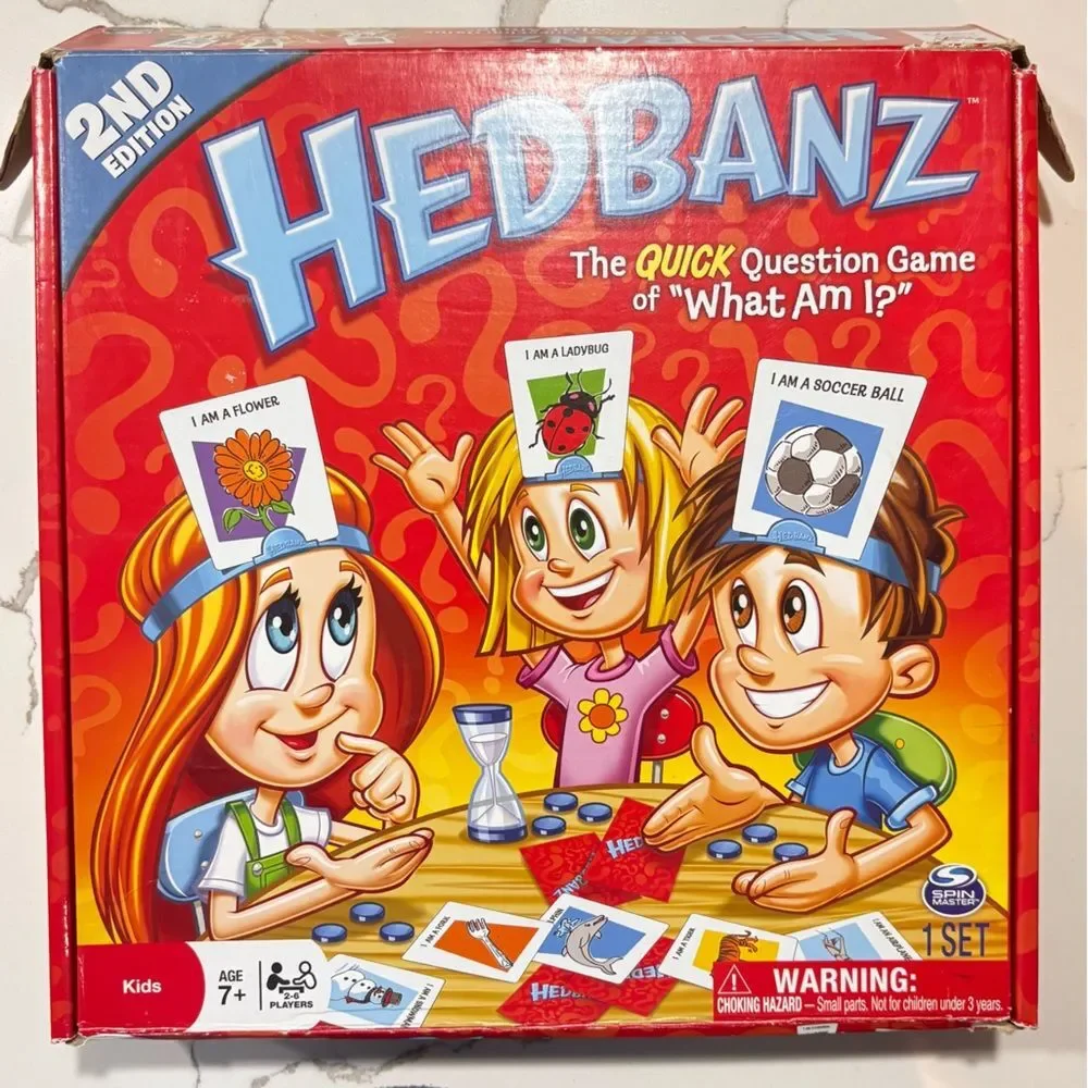 Hedbanz | Kids Cartoon Guessing Family Night Youth Children’s Board Card Game